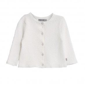 Wheat Betty Knit Cardigan i Hvid