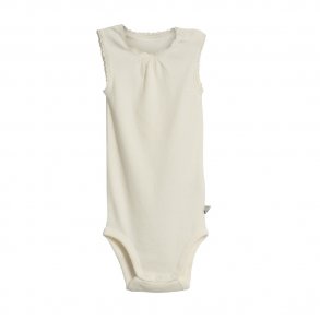 Wheat Rib Body Uden rmer, Ivory