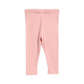 Wheat Rib Leggings i Lys Rosa