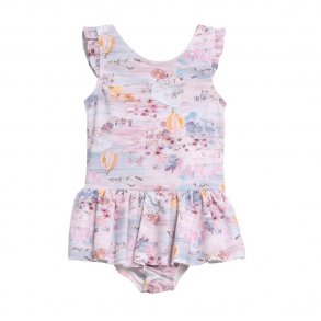 Wheat Diddi Badedragt m. landskab motiv