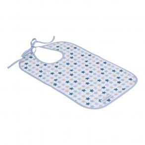 Little Dutch Bib, Mixed stars, mint