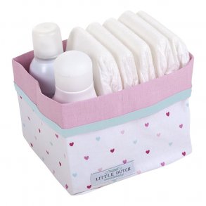 Little Dutch Baby Storage Basket Small, Little Hearts