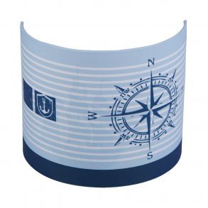Little Dutch Wall Lamp, Ship, blue