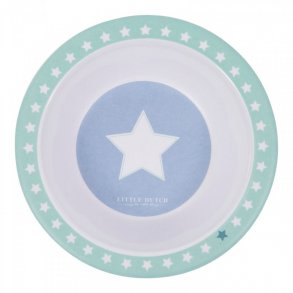 Little Dutch Dinning set in Melamine (5 Pcs), Star/Blue