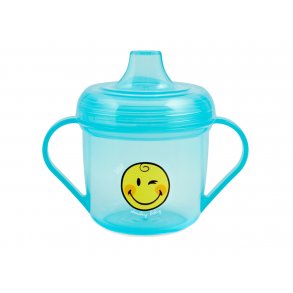 Smiley Mugg med pip, Bl