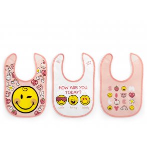 Smiley Haklapp (3 st.), Rosa