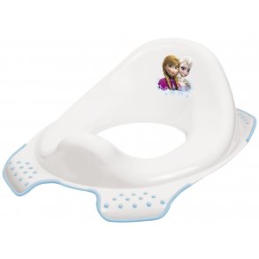 Disney Frozen Toilet Seat Anti-Slip, White/Blue