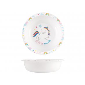 Unicorn djup Tallrik