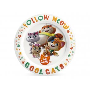 44 Cats Platt tallrik