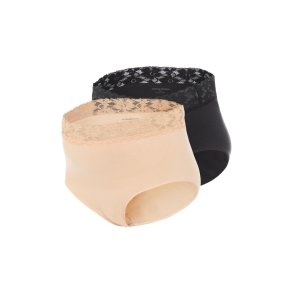 Mamalicious Mlheal Graviditetstrusse (2-pak), Black