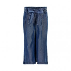 ME TOO Bukser med Vidde, Blue Denim