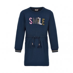 ME TOO Sweat Kjole, Dress Blue