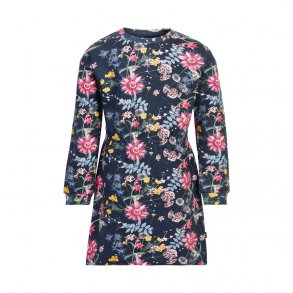 ME TOO Kjole LS, Dress Blue