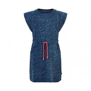 ME TOO Kjole SS, Dress Blue