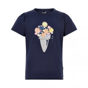 ME TOO T-Shirt SS, Dress Blue
