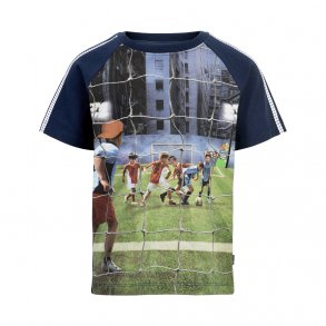 ME TOO T-Shirt SS, Dress Blue