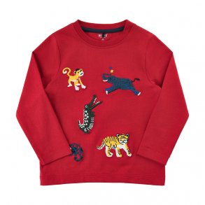 ME TOO T-Shirt LS, Vilde Dyr