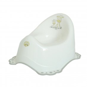 Maltex Potty with non-slip edge, Zebra/White