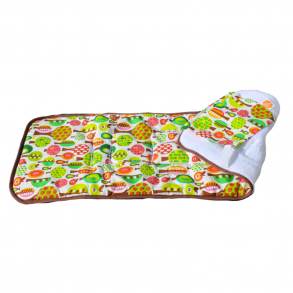 MilleMarille Buggy Seat pads, Retro Trees