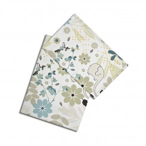 MilleMarille Junior Duvet cover 100 x 140 cm, Elegant Elephants