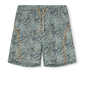Mini A Ture Badeshorts, Maki/Sea weed camo