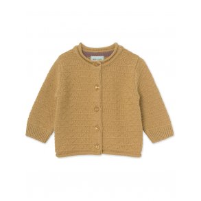 Mini A Ture Cardigan, Adelina/Sweet Curry   