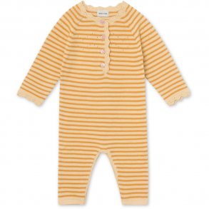 Mini a Ture Romper, Thea/Apricot Gelato