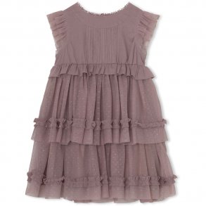 Mini A Ture Kjole, Darya/Muted Lilac