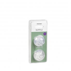 Mininor Teat Wide 2-pack 0m