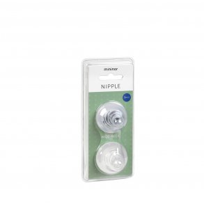 Mininor Teat Wide 6-pack 9m+