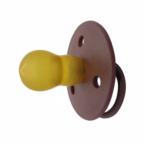 Mininor Naturgumminapp 6 mdr.+ (2 st.), Lila