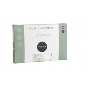 Mininor Disposable Bib with print, 10 pcs.