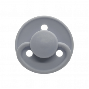 Mininor Silicone Pacifier 6m+ (2 pcs), Grey