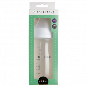 Mininor Plastic Bottle 240ml 0m+