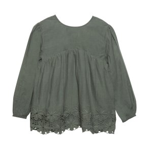 Minymo Tunika LS, Deep lichen green