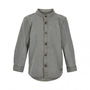 Minymo Langrmet Skjorte, Ombre Blue