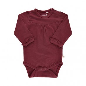 Minymo Body LS, Oxblood Red