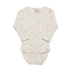 Minymo Body LS, White swan