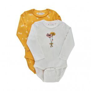 Minymo Body SS (2-pak), Yolk Yellow