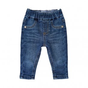 Minymo Sweat Denim Bukser, Dress Blue