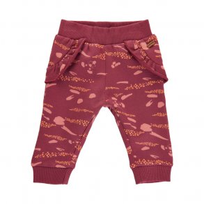 Minymo Sweat Bukser, Oxblood Red