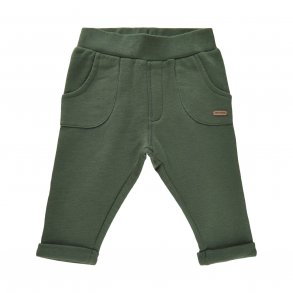 Minymo Sweat pants, Olive thyme