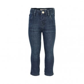 Minymo Sweat Denim Bukser, Dress Blue