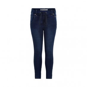 Minymo Sweat Denim Bukser, Blue Denim
