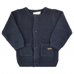 Minymo Cardigan, Pearl Strik/Ombre Blue