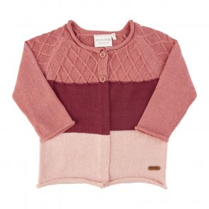 Minymo Strik Cardigan, Old Rose