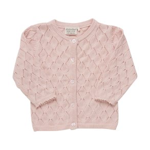 Minymo Strik cardigan, Peach whip