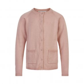 Minymo Strikketket Cardigan, Rose Smoke