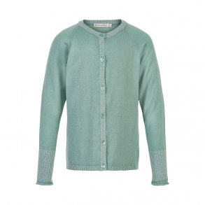 Minymo Strik Cardigan, Blue Surf