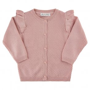 Minymo Cardigan, Rose Smoke